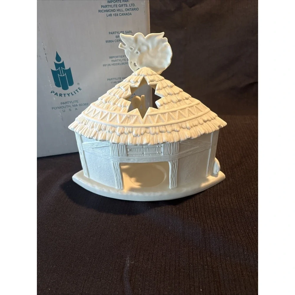 Partylite Christmas Nativity Scene O Little Town P7312 NIB